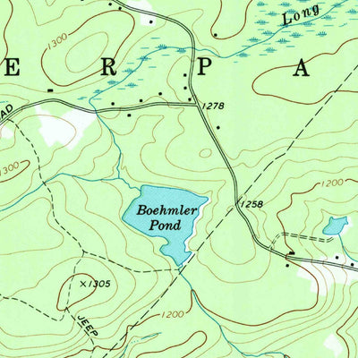 United States Geological Survey Port Jervis North, NY-PA (1992, 24000-Scale) digital map