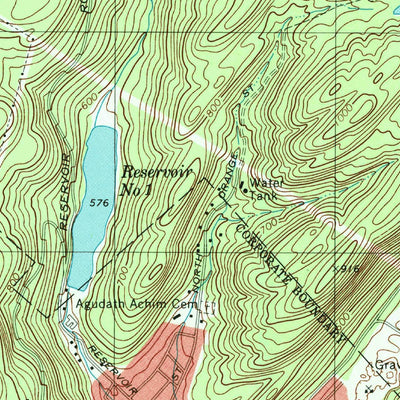 United States Geological Survey Port Jervis North, NY-PA (1997, 24000-Scale) digital map