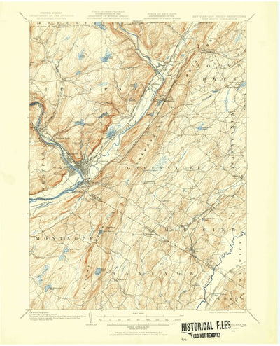 United States Geological Survey Port Jervis, NY-NJ-PA (1906, 62500-Scale) digital map