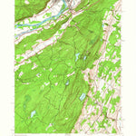 United States Geological Survey Port Jervis South, NY-NJ-PA (1943, 24000-Scale) digital map