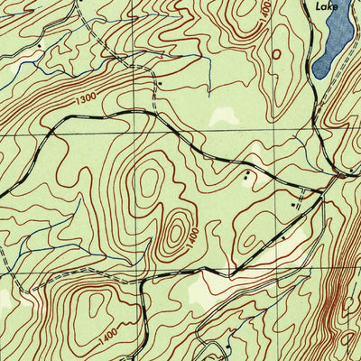 United States Geological Survey Port Jervis South, NY-NJ-PA (1943, 31680-Scale) digital map