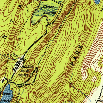 United States Geological Survey Port Jervis South, NY-NJ-PA (1953, 24000-Scale) digital map