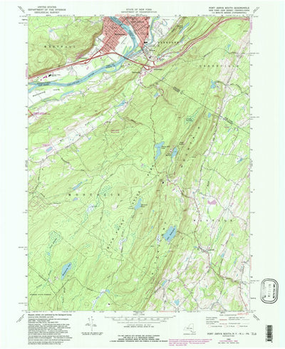 United States Geological Survey Port Jervis South, NY-NJ-PA (1969, 24000-Scale) digital map