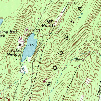 United States Geological Survey Port Jervis South, NY-NJ-PA (1969, 24000-Scale) digital map
