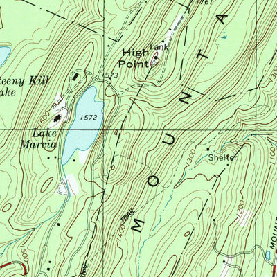 United States Geological Survey Port Jervis South, NY-NJ-PA (1995, 24000-Scale) digital map