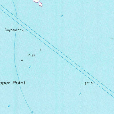 United States Geological Survey Port Lavaca East, TX (1952, 24000-Scale) digital map