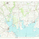 United States Geological Survey Port Lavaca, TX (1984, 100000-Scale) digital map