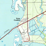 United States Geological Survey Port Lavaca, TX (1984, 100000-Scale) digital map
