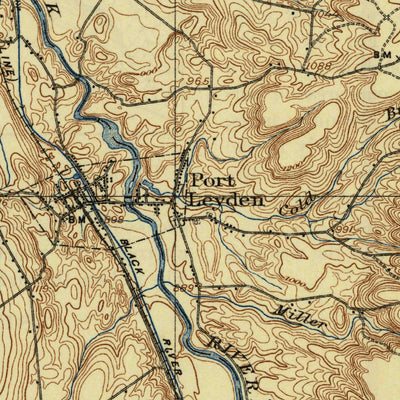 United States Geological Survey Port Leyden, NY (1940, 62500-Scale) digital map