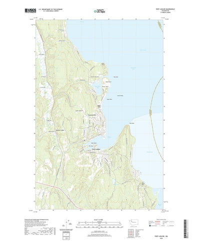 United States Geological Survey Port Ludlow, WA (2020, 24000-Scale) digital map