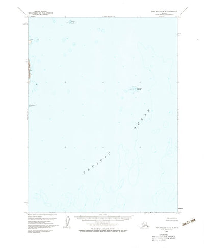 United States Geological Survey Port Moller A-4, AK (1963, 63360-Scale) digital map