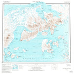 United States Geological Survey Port Moller, AK (1953, 250000-Scale) digital map