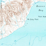 United States Geological Survey Port Moller, AK (1953, 250000-Scale) digital map