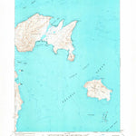 United States Geological Survey Port Moller B-1, AK (1963, 63360-Scale) digital map