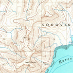 United States Geological Survey Port Moller B-1, AK (1963, 63360-Scale) digital map