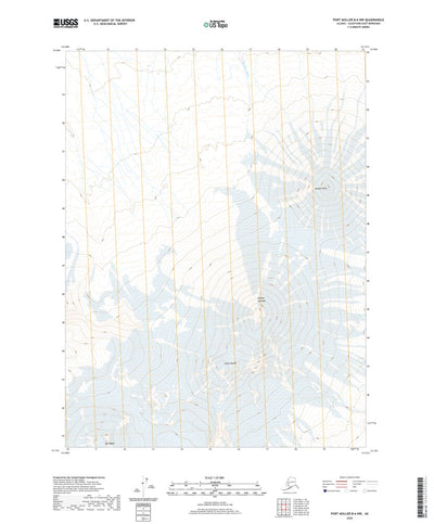 United States Geological Survey Port Moller B-6 NW, AK (2020, 25000-Scale) digital map