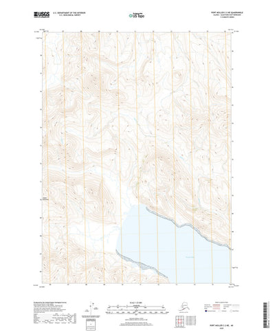 United States Geological Survey Port Moller C-2 NE, AK (2020, 25000-Scale) digital map