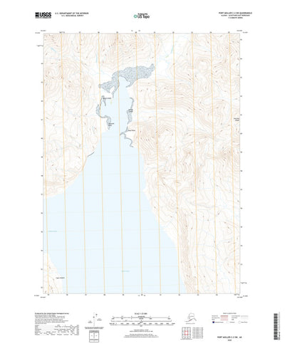 United States Geological Survey Port Moller C-2 SW, AK (2020, 25000-Scale) digital map