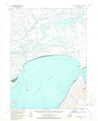 United States Geological Survey Port Moller C-5, AK (1963, 63360-Scale) digital map