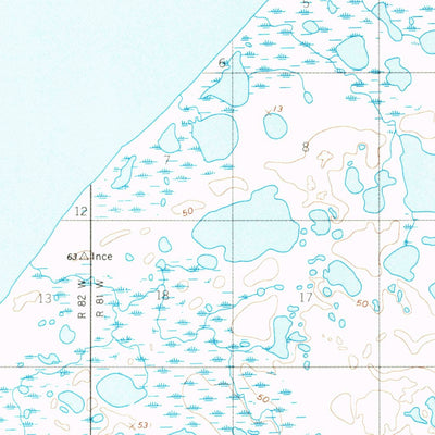 United States Geological Survey Port Moller D-6, AK (1963, 63360-Scale) digital map
