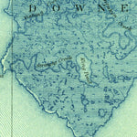 United States Geological Survey Port Norris, NJ-DE (1890, 62500-Scale) digital map