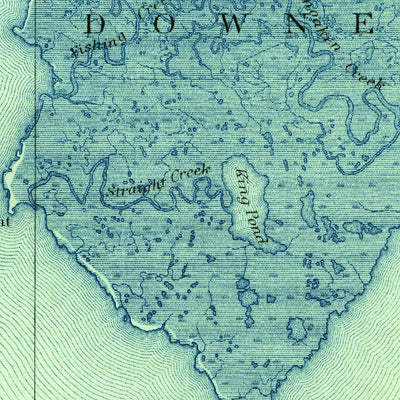 United States Geological Survey Port Norris, NJ-DE (1890, 62500-Scale) digital map