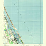 United States Geological Survey Port Orange, FL (1944, 62500-Scale) digital map