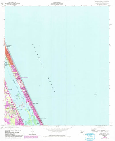 United States Geological Survey Port Orange, FL (1956, 24000-Scale) digital map