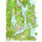 United States Geological Survey Port Orchard, WA (1937, 62500-Scale) digital map