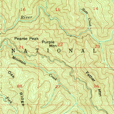 United States Geological Survey Port Orford, OR (1954, 62500-Scale) digital map