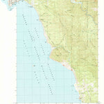 United States Geological Survey Port Orford, OR (1986, 24000-Scale) digital map