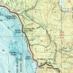 United States Geological Survey Port Orford, OR (1992, 100000-Scale) digital map