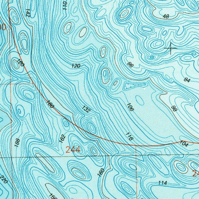 United States Geological Survey Port Orford, OR (1992, 100000-Scale) digital map