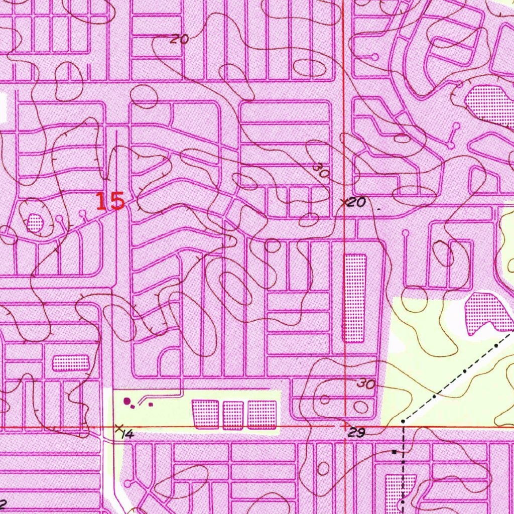 Port Richey, FL (1954, 24000-Scale) Map by United States