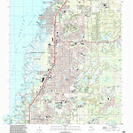 United States Geological Survey Port Richey, FL (1998, 24000-Scale) digital map