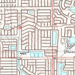 United States Geological Survey Port Richey, FL (1998, 24000-Scale) digital map