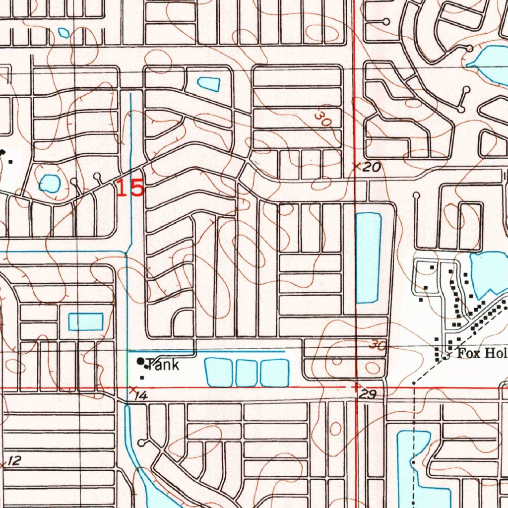 Port Richey, FL (1998, 24000-Scale) Map by United States Geological ...