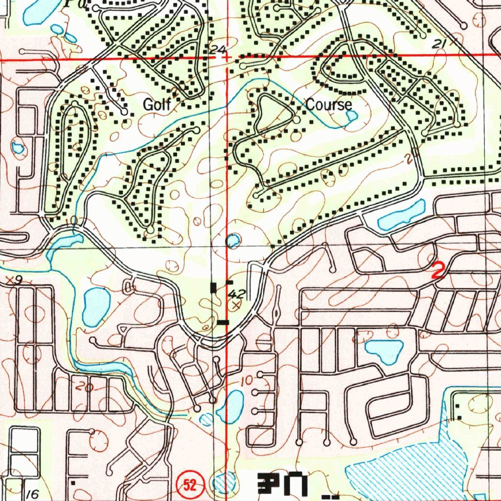 Port Richey, FL (1998, 24000-Scale) Map by United States