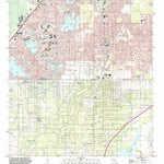 United States Geological Survey Port Richey NE, FL (1999, 24000-Scale) digital map