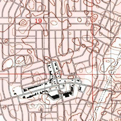 United States Geological Survey Port Richey NE, FL (1999, 24000-Scale) digital map