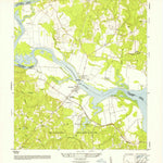 United States Geological Survey Port Royal, VA (1952, 24000-Scale) digital map