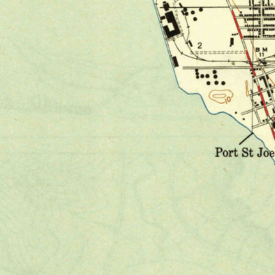 United States Geological Survey Port Saint Joe, FL (1943, 31680-Scale) digital map