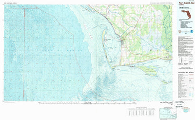 United States Geological Survey Port Saint Joe, FL (1978, 100000-Scale) digital map