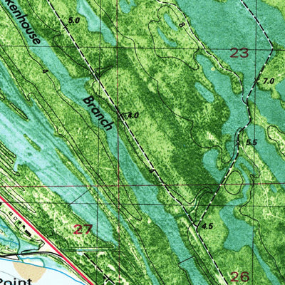 United States Geological Survey Port Saint Joe, FL (1982, 24000-Scale) digital map