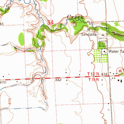 United States Geological Survey Port Sanilac, MI (1963, 24000-Scale) digital map