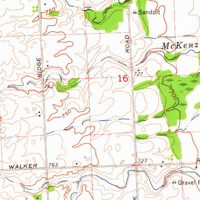 United States Geological Survey Port Sanilac, MI (1963, 24000-Scale) digital map