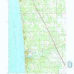 United States Geological Survey Port Sheldon, MI (1972, 24000-Scale) digital map