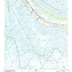 United States Geological Survey Port Sulphur, LA (1993, 24000-Scale) digital map