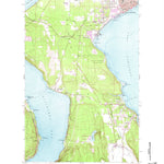 United States Geological Survey Port Townsend South, WA (1953, 24000-Scale) digital map