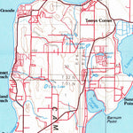 United States Geological Survey Port Townsend, WA (1975, 100000-Scale) digital map